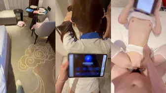 推特抖音博主（小远ovo）1500定制版操无毛萝莉女友第二套 给爸爸口着鸡巴，粉嫩的不得了